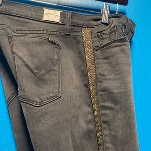 NWT Hudson jeans mid rise ankle Luna super skinny denim pant rare unique